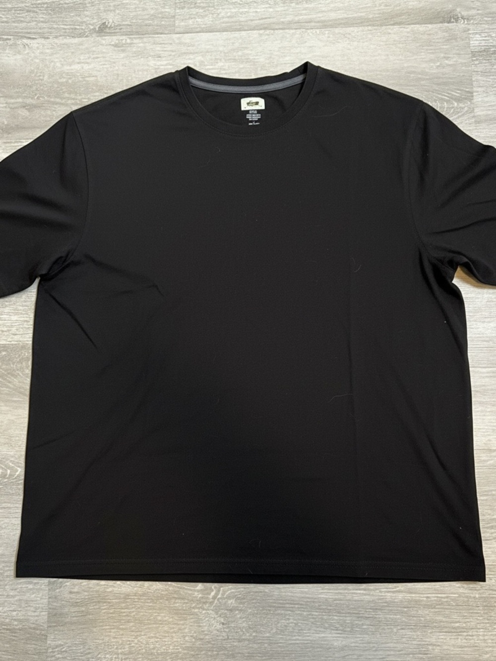 Joseph Abboud Black Short Sleeve Crew Tee
